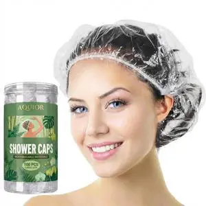 Shower Cap Disposable,100 PCS Bath Caps Large Thick Clear Waterproof Plastic Elastic Hair Bath Caps for Women Deep Conditioning Hair Care Hotel Travel Essentials Accessories Shower Cap Disposable,100 PCS Bath Caps Large Thick Clear Waterproof Plastic Elastic Hair Bath Caps for Women Deep Conditioning Hair Care Hotel Travel Essentials Accessories
