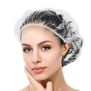30PCS Disposable Shower Caps, Plastic Clear Hair Cap Large Thick Waterproof Bath Caps for Women, Hotel Travel Essentials Accessories Deep Conditioning Hair Care Cleaning Supplies(17.3") 30PCS Disposable Shower Caps, Plastic Clear Hair Cap Large Thick Waterproof Bath Caps for Women, Hotel Travel Essentials Accessories Deep Conditioning Hair Care Cleaning Supplies(17.3")