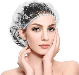 100PCS Large Disposable Shower Caps for Women reusable waterproof, 20" Plastic Deep Conditioning Hair Cap for Shower, Multi-use Thick Elastic Clear Shower Cap for Home Salon Hotel and Travel 100PCS Large Disposable Shower Caps for Women reusable waterproof, 20" Plastic Deep Conditioning Hair Cap for Shower, Multi-use Thick Elastic Clear Shower Cap for Home Salon Hotel and Travel