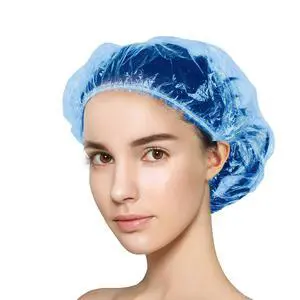 Thick Large Disposable Shower Caps for Women, 110 Pack Clear Thick Large Disposable Shower Caps for Women, 110 Pack Clear