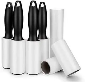 Lint Roller for Pet Hair - 480 Sheets, 4 Handles & 8 Refills, Easy-Peel Diagonal Cut, Strong Adhesive for Clothes, Furniture, Car, Dog & Cat Hair Remover Lint Roller for Pet Hair - 480 Sheets, 4 Handles & 8 Refills, Easy-Peel Diagonal Cut, Strong Adhesive for Clothes, Furniture, Car, Dog & Cat Hair Remover