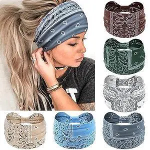 Wide Headbands for Women Knotted No Slip Head Bands Soft Turban Headband Hair Accessories Boho African Solid Color Head Wraps for Women Yoga Workout (Nature) Wide Headbands for Women Knotted No Slip Head Bands Soft Turban Headband Hair Accessories Boho African Solid Color Head Wraps for Women Yoga Workout (Nature)
