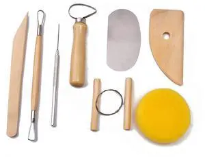S8 Pcs Pottery & Clay Sculpting Tools S8 Pcs Pottery & Clay Sculpting Tools