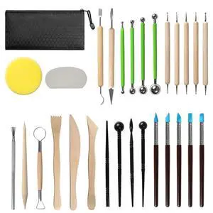29 PCS Clay Tool, Clay Sculpting Tools Kit 29 PCS Clay Tool, Clay Sculpting Tools Kit