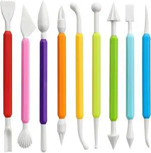 Air Dry Clay Tools for Kids Ages 8+ Pottery Clay Tool Kit Plastic Clay Sculpting Tools Set for DIY Project, Modeling Polymer Clay Toys Safe & Easy Grip for Beginners & Craft Lovers Air Dry Clay Tools for Kids Ages 8+ Pottery Clay Tool Kit Plastic Clay Sculpting Tools Set for DIY Project, Modeling Polymer Clay Toys Safe & Easy Grip for Beginners & Craft Lovers