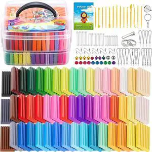 50-Color Polymer Clay Oven Bake Modeling Kit 50-Color Polymer Clay Oven Bake Modeling Kit