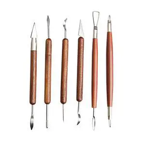 S6 Pcs Pottery & Clay Sculpting Tools S6 Pcs Pottery & Clay Sculpting Tools