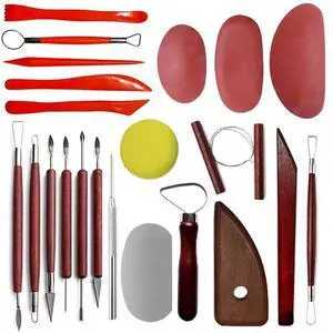 Clay Sculpting Tools,Pottery Tools Kit, Polymer Clay Tools,Pottery Ribs, Air Dry Clay Tools for Sculpting, Modeling, Carving, Modeling Clay Sculpting Tools,Pottery Tools Kit, Polymer Clay Tools,Pottery Ribs, Air Dry Clay Tools for Sculpting, Modeling, Carving, Modeling