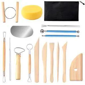 17 Pcs Pottery & Clay Sculpting Tools 17 Pcs Pottery & Clay Sculpting Tools
