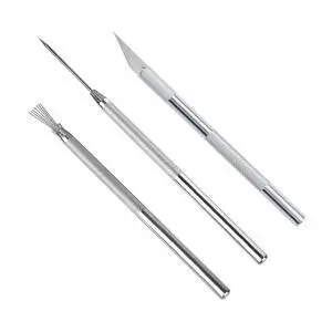 3 in 1 Clay Needle Tools Sculpting Ceramics Pottery Carving Tools for Model Clay Supplies, Ceramic & Pottery Tools Includes Sculpture Feather Pin Carving Knife Needle Texture Tools, 3 in 1 Clay Needle Tools Sculpting Ceramics Pottery Carving Tools for Model Clay Supplies, Ceramic & Pottery Tools Includes Sculpture Feather Pin Carving Knife Needle Texture Tools,