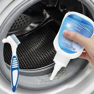 Mold Stain Cleaning Gel, 8 fl oz All Purpose Home Stain Cleaner for Washing Machine Gasket, Grout, Caulk, Shower, Sink, and Bathroom Surfaces Mold Stain Cleaning Gel, 8 fl oz All Purpose Home Stain Cleaner for Washing Machine Gasket, Grout, Caulk, Shower, Sink, and Bathroom Surfaces