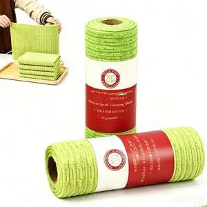 Disposable Kitchen Cleaning Cloths, Thick Dish Cloths, Super Absorbent Lint-Free Streak-Free Dish Rags, Oil-Resistant Reusable Kitchen Towels for Dishes Counters Sinks (Green, 40 Count (Pack of 2)) Disposable Kitchen Cleaning Cloths, Thick Dish Cloths, Super Absorbent Lint-Free Streak-Free Dish Rags, Oil-Resistant Reusable Kitchen Towels for Dishes Counters Sinks (Green, 40 Count (Pack of 2))
