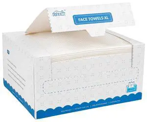 Face Towels, XL Disposable Face Towelette Ultra Soft & Absorbent Face Towels, XL Disposable Face Towelette Ultra Soft & Absorbent