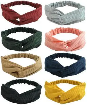 Women and Little Girl's Stretchy Headbands Teens Cross Hairband for Fashion Shampoo Sports (Girl Head 40-50CM) Women and Little Girl's Stretchy Headbands Teens Cross Hairband for Fashion Shampoo Sports (Girl Head 40-50CM)