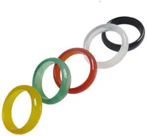 5Pcs Gemstone Band Ring Set Multicolor Natural Green Jade Rings Gemstone Eternity Stackable Ring Carnelian Crystal Rings 6mm Width Colorful Crystal Rings for ?Size 6.5-7#? 5Pcs Gemstone Band Ring Set Multicolor Natural Green Jade Rings Gemstone Eternity Stackable Ring Carnelian Crystal Rings 6mm Width Colorful Crystal Rings for ?Size 6.5-7#?