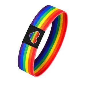 Rainbow LGBT Pride Bracelet Wristband for Women Men, Stretch Elastic Band, LGBTQ Pride Wrist Bands Bracelets for Pride Month Trans Lesbian Pride Stuff Accessories Outfits Gifts-Black&Rainbow Rainbow LGBT Pride Bracelet Wristband for Women Men, Stretch Elastic Band, LGBTQ Pride Wrist Bands Bracelets for Pride Month Trans Lesbian Pride Stuff Accessories Outfits Gifts-Black&Rainbow
