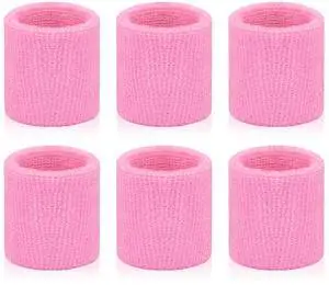 6 Pack Sweatbands Sports Wristband Breathable Wrist Band 6 Pack Sweatbands Sports Wristband Breathable Wrist Band