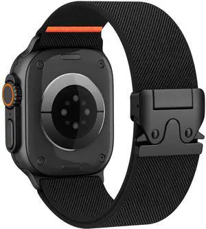 Elastic Sport Band for Apple Watch Ultra 3/2/1 Bands 49mm 46mm 45mm 44mm 42mm 41mm 40mm 38mm Men Women, Adjustable Parachute Buckle Nylon Fabric Wristband for iWatch Series 11 10 SE 9 8 7 6 5 4 3 Elastic Sport Band for Apple Watch Ultra 3/2/1 Bands 49mm 46mm 45mm 44mm 42mm 41mm 40mm 38mm Men Women, Adjustable Parachute Buckle Nylon Fabric Wristband for iWatch Series 11 10 SE 9 8 7 6 5 4 3