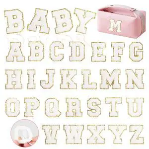 Self-Adhesive Chenille Letters Patches, 26PCS White Letter Stickers on Patches Varsity Letter Patches for Clothing Jackets Backpacks Hats Repair Alphabet Embroidered Applique Self-Adhesive Chenille Letters Patches, 26PCS White Letter Stickers on Patches Varsity Letter Patches for Clothing Jackets Backpacks Hats Repair Alphabet Embroidered Applique