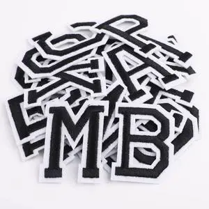 Iron On Letters, 52 Pcs Letter Patches with Ironed Adhesive Iron On Letters, 52 Pcs Letter Patches with Ironed Adhesive