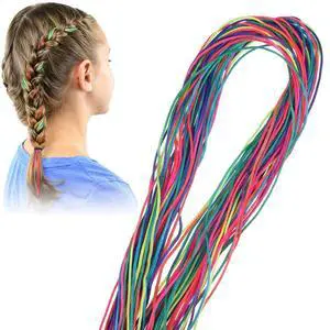 48 Pcs Hair Strings for Braids, Colorful Hair String Yarn for Braids Assorted Gradient Color Hairs Wrap String Rainbow Braiding Hair Tie for Women Girls, Ponytail Braids, Hairs Accessories 48 Pcs Hair Strings for Braids, Colorful Hair String Yarn for Braids Assorted Gradient Color Hairs Wrap String Rainbow Braiding Hair Tie for Women Girls, Ponytail Braids, Hairs Accessories