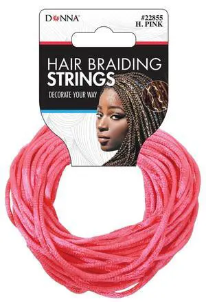 Hair Braiding Strings Decorative Hair Wrap Thread for Braids, Twists & Locs 100% Soft & Flexible Lightweight Styling Accessory (HOT PINK) Hair Braiding Strings Decorative Hair Wrap Thread for Braids, Twists & Locs 100% Soft & Flexible Lightweight Styling Accessory (HOT PINK)