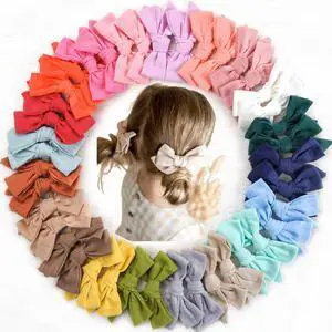 40 Pieces Girls Hair Bows Linen Fabric Bows Alligator Clips Hair Accessories for Little Girls Toddlers Kids and Teens 40 Pieces Girls Hair Bows Linen Fabric Bows Alligator Clips Hair Accessories for Little Girls Toddlers Kids and Teens