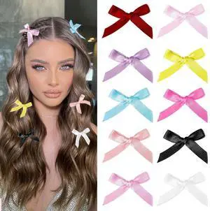 100Pcs Bow Hair Clips, Small Hair Bow Clip for women Girls, Mini Cute bowknot Hair Clips Barrettes Pins Metal Y2k Hair Accessories for Braids Teens Stage Concert Christmas Ballet Style 100Pcs Bow Hair Clips, Small Hair Bow Clip for women Girls, Mini Cute bowknot Hair Clips Barrettes Pins Metal Y2k Hair Accessories for Braids Teens Stage Concert Christmas Ballet Style