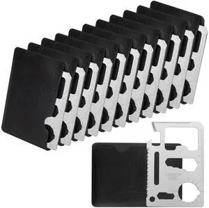 Survival Credit Card Multitool, 11 in 1 Beer Opener Survival Card Tool Survival Credit Card Multitool, 11 in 1 Beer Opener Survival Card Tool