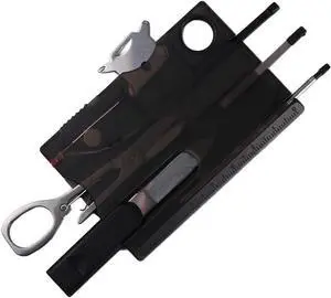 Black 12 in 1 Pocket Credit Card Outdoor Survival Multi Card Multi Tool EDC Tool Gear Multitools and Accessories Hand Tools, Multitools and Accessories Black 12 in 1 Pocket Credit Card Outdoor Survival Multi Card Multi Tool EDC Tool Gear Multitools and Accessories Hand Tools, Multitools and Accessories