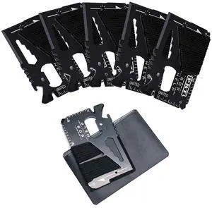 14 in 1 Beer Opener Survival Card Tool,Credit Card Sized Wallet Multitools Gift for Men & Gadgets Tactical Survival Tools (5 PCS) 14 in 1 Beer Opener Survival Card Tool,Credit Card Sized Wallet Multitools Gift for Men & Gadgets Tactical Survival Tools (5 PCS)