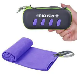Microfiber Towel, Travel Towel, Camping Towel,Small Size 15.7¡Á31.5', Fast Drying, Soft Light Weight,Suitable for Gym, Beach, Swimming, Backpacking and More Microfiber Towel, Travel Towel, Camping Towel,Small Size 15.7¡Á31.5', Fast Drying, Soft Light Weight,Suitable for Gym, Beach, Swimming, Backpacking and More