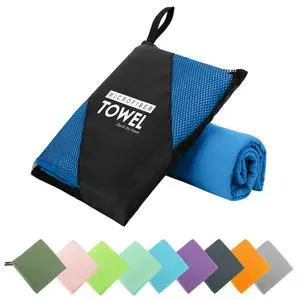 Microfiber Travel Towel, Quick Dry Camping & Gym Towel. Compact | Super Absorbent,Fast Drying,Lightweight,Soft,Suitable for Camping,Backpack,Gym,Swim, Yoga,Hiking Microfiber Travel Towel, Quick Dry Camping & Gym Towel. Compact | Super Absorbent,Fast Drying,Lightweight,Soft,Suitable for Camping,Backpack,Gym,Swim, Yoga,Hiking