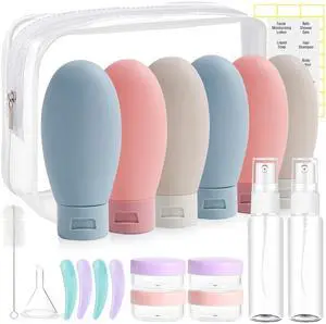 20 Pack Travel Bottles for Toiletries, Travel Size Containers Kit 20 Pack Travel Bottles for Toiletries, Travel Size Containers Kit