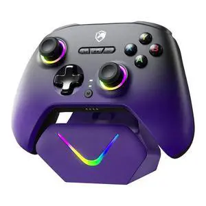 ECHTPower Upgrated PC Gaming Controller TMR Hall Effect Joysticks Anti-Drift & Dual Triggers, 1000Hz Polling Rate, Turbo & Vibration, Programmable Buttons for PC/Switch/Switch 2/iOS/Android with Charg ECHTPower Upgrated PC Gaming Controller TMR Hall Effect Joysticks Anti-Drift & Dual Triggers, 1000Hz Polling Rate, Turbo & Vibration, Programmable Buttons for PC/Switch/Switch 2/iOS/Android with Charg