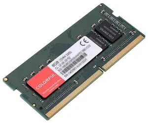 Colorful 8GB DDR4 3200MHz CL22 Laptop RAM, PC4-25600 SODIMM 260-Pin 1.2V Notebook Memory Upgrade for Laptop & Mini PC Colorful 8GB DDR4 3200MHz CL22 Laptop RAM, PC4-25600 SODIMM 260-Pin 1.2V Notebook Memory Upgrade for Laptop & Mini PC