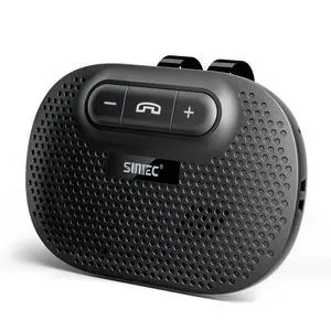 Bluetooth Speaker for Car Hands Free - Bluetooth Speakerphone for Cell Phone Support Siri Google Voice Assistant - Wireless Car Kit with Visor Clip BC966C Bluetooth Speaker for Car Hands Free - Bluetooth Speakerphone for Cell Phone Support Siri Google Voice Assistant - Wireless Car Kit with Visor Clip BC966C