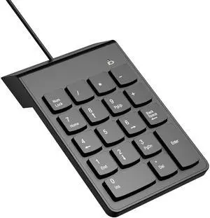 USB Numeric Keypad Numpad Portable Slim Mini 10 Key Number Pad Keyboard for Laptop Desktop Computer PC, Compatible with ChromeBook Surface Notebook, Tax Accountant Calculate Office Travel & Home USB Numeric Keypad Numpad Portable Slim Mini 10 Key Number Pad Keyboard for Laptop Desktop Computer PC, Compatible with ChromeBook Surface Notebook, Tax Accountant Calculate Office Travel & Home