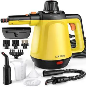 Steam Cleaner, Deep Cleaning Steam Cleaner for Home, 1200W Handheld Steam Cleaner with 10 Tools, Natural Steamer for Cleaning, Handheld Steamer for Bathrooms, Kitchens, Windows, Shower, Grout,Tile,Car Steam Cleaner, Deep Cleaning Steam Cleaner for Home, 1200W Handheld Steam Cleaner with 10 Tools, Natural Steamer for Cleaning, Handheld Steamer for Bathrooms, Kitchens, Windows, Shower, Grout,Tile,Car
