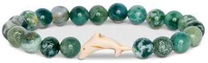 Dolphin Tracking Bracelet Elastic, One Size Fits Most Supports FIU Marine Mammal Ecology Lab Track a Real Dolphin on Interactive Mobile App Map Unisex Gift for Men & Women (Seagrass) Dolphin Tracking Bracelet Elastic, One Size Fits Most Supports FIU Marine Mammal Ecology Lab Track a Real Dolphin on Interactive Mobile App Map Unisex Gift for Men & Women (Seagrass)