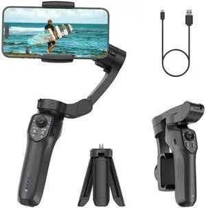 L7C Pro, Gimbal stabilizer for iPhone, Phone Stabilizer for Video Recording with Face/Object Tracking, 3-Axis Gimbal for Android & iPhone 15 Pro Max, Foldable Phone Gimbal Vlog Recording L7C Pro, Gimbal stabilizer for iPhone, Phone Stabilizer for Video Recording with Face/Object Tracking, 3-Axis Gimbal for Android & iPhone 15 Pro Max, Foldable Phone Gimbal Vlog Recording