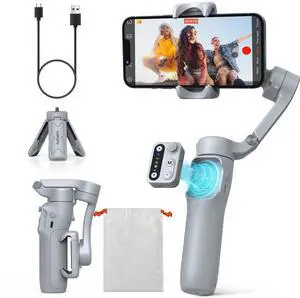 iSteady X3 SE Gimbal Stabilizer for iPhone, Phone Stabilizer with Detachable Remote Control, Portable Foldable 3-Axis Phone Gimbal for Android & iPhone 16 15 Pro Max, Ideal for Travel Vlogging iSteady X3 SE Gimbal Stabilizer for iPhone, Phone Stabilizer with Detachable Remote Control, Portable Foldable 3-Axis Phone Gimbal for Android & iPhone 16 15 Pro Max, Ideal for Travel Vlogging