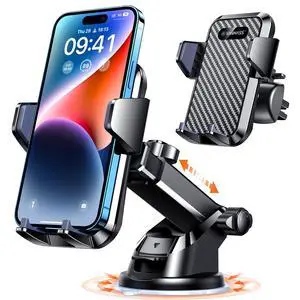 85+LBS Strongest Suction & Military-Grade Ultimate Car Phone Mount 85+LBS Strongest Suction & Military-Grade Ultimate Car Phone Mount