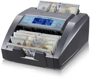 BC009 Money Counter Machine with Value Count, MT/UV/MG/IR/DD/DBL/HLF/CHN Counterfeit Detection for Dollar/Euro Bill Counter, Add/Batch Mode Cash Counter, 1,300 Notes/Min, 2Y Manufacturer BC009 Money Counter Machine with Value Count, MT/UV/MG/IR/DD/DBL/HLF/CHN Counterfeit Detection for Dollar/Euro Bill Counter, Add/Batch Mode Cash Counter, 1,300 Notes/Min, 2Y Manufacturer