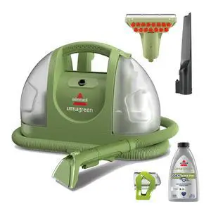 Little Green Multi-Purpose Portable Carpet and Upholstery Cleaner, Car and Auto Detailer, with Exclusive Specialty Tools, Green, 1400B Little Green Multi-Purpose Portable Carpet and Upholstery Cleaner, Car and Auto Detailer, with Exclusive Specialty Tools, Green, 1400B