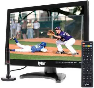 14 Portable TV LCD Monitor 1080P Rechargeable Lithium Battery Operated, 2 Antenna, HDMI, USB, RCA, FM Radio, Digital Tuner, AV Inputs, AC/DC, TV Stand and Remote Control for Car Travel 14 Portable TV LCD Monitor 1080P Rechargeable Lithium Battery Operated, 2 Antenna, HDMI, USB, RCA, FM Radio, Digital Tuner, AV Inputs, AC/DC, TV Stand and Remote Control for Car Travel