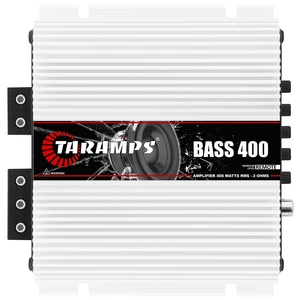 Taramps BASS 400 2 Ohms 400W RMS Monoblock Subwoofer Car Audio Amplifier OEM RADIO READY: High-Level and RCA inputs, variable LPF and parametric Bass Boost deliver precise low-frequency control Taramps BASS 400 2 Ohms 400W RMS Monoblock Subwoofer Car Audio Amplifier OEM RADIO READY: High-Level and RCA inputs, variable LPF and parametric Bass Boost deliver precise low-frequency control
