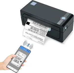 Bluetooth Thermal Shipping Label Printer Wireless 4x6 Shipping Label Printer, Compatible with Android, iPhone, Windows & Mac USPS(Blue) Bluetooth Thermal Shipping Label Printer Wireless 4x6 Shipping Label Printer, Compatible with Android, iPhone, Windows & Mac USPS(Blue)