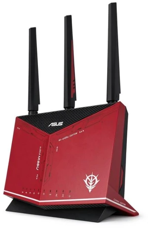 ASUS RT-AX86U AX5700 Dual Band + WiFi 6 Gaming Router ZAKU II EDITION, 802.11ax, up to 2500 sq ft & 35+ Devices, NVIDIA GeForce Now, Lifetime Free Internet Security, Mesh WiFi Support, 2.5G port ASUS RT-AX86U AX5700 Dual Band + WiFi 6 Gaming Router ZAKU II EDITION, 802.11ax, up to 2500 sq ft & 35+ Devices, NVIDIA GeForce Now, Lifetime Free Internet Security, Mesh WiFi Support, 2.5G port