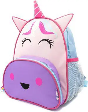 Joy2b Toddler Kids Backpack & Lunch Box Bag Unicorn Joy2b Toddler Kids Backpack & Lunch Box Bag Unicorn
